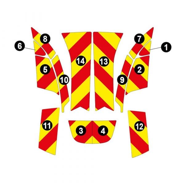 Kit Jaune-Rouge Partiel – RENAULT Kangoo à Hayon (2021) – Image 2